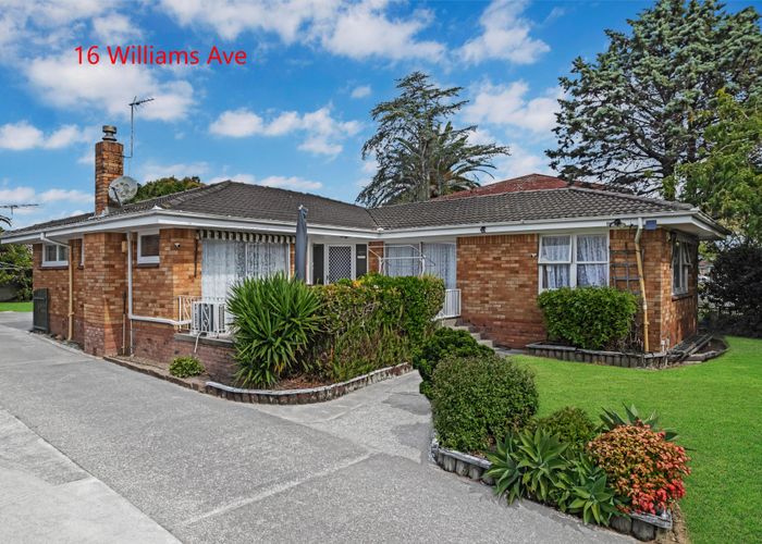 at 16&18 Williams Avenue, Pakuranga, Manukau City, Auckland