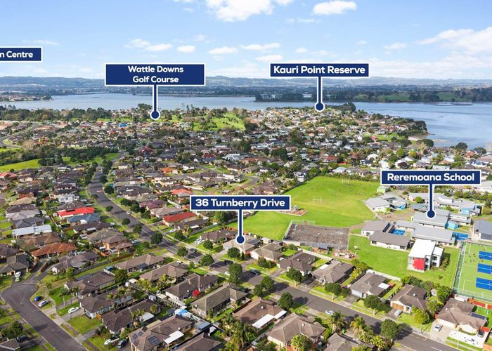  at 36 Turnberry Drive, Wattle Downs, Manukau City, Auckland