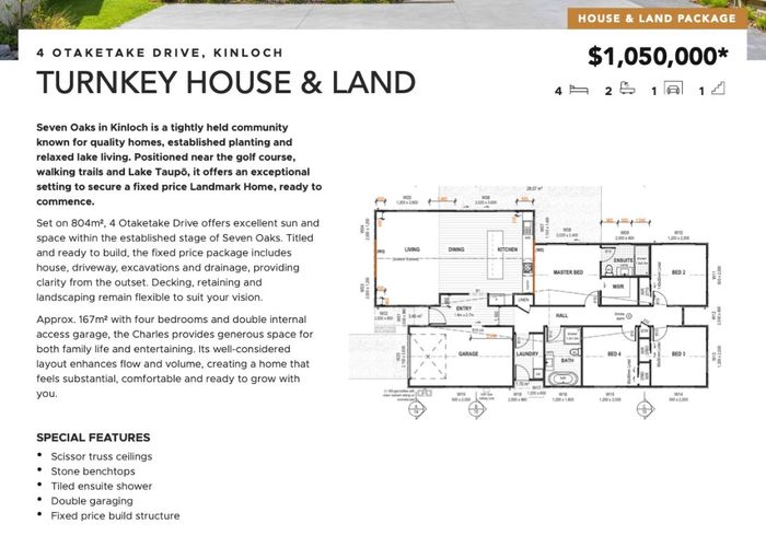 at 4 Otaketake Drive, Kinloch, Taupo, Waikato