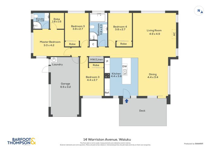  at 14 Warriston Avenue, Waiuku, Waiuku