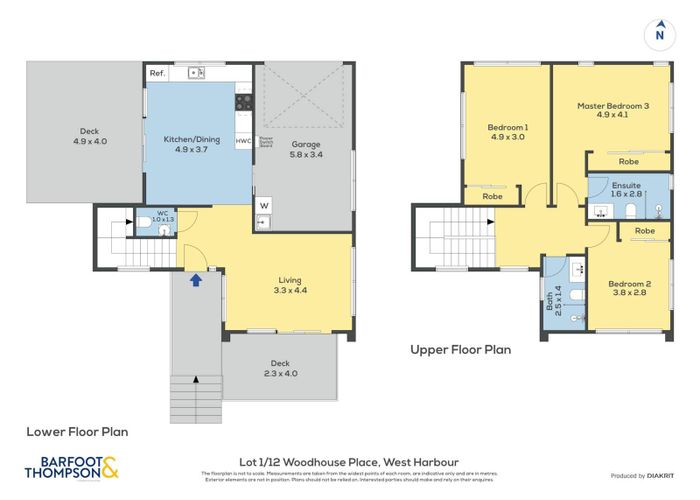  at 12B Woodhouse Place, West Harbour, Waitakere City, Auckland