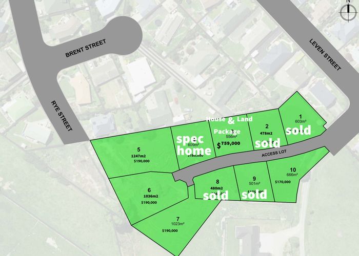  at Lot 1 -Lot 10 Sovereign Court, Oamaru, Waitaki, Otago