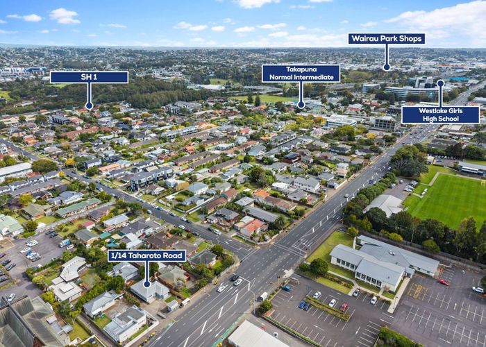  at 1/14 Taharoto Road, Takapuna, North Shore City, Auckland