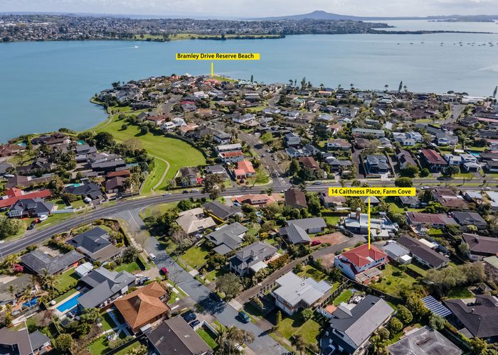 Free property data for 14 Caithness Place, Farm Cove, Auckland homes