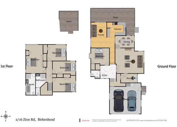  at 2/16 Zion Road, Birkenhead, Auckland