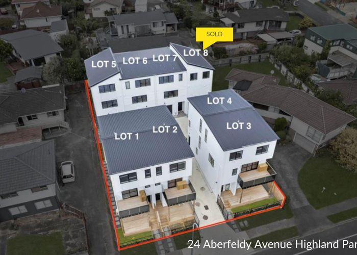  at 8/24 (Lot 3) Aberfeldy Avenue, Highland Park, Manukau City, Auckland