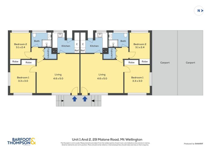  at Unit 1-2/29 Malone Road, Mount Wellington, Auckland City, Auckland