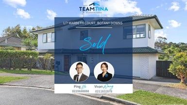  at 1/7 Marbeth Court, Botany Downs, Auckland