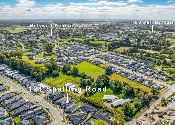  at 121 Spalling Road, Halswell, Christchurch City, Canterbury