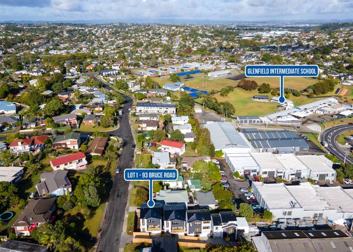  at 93A,B,C,D Bruce Road, Glenfield, North Shore City, Auckland