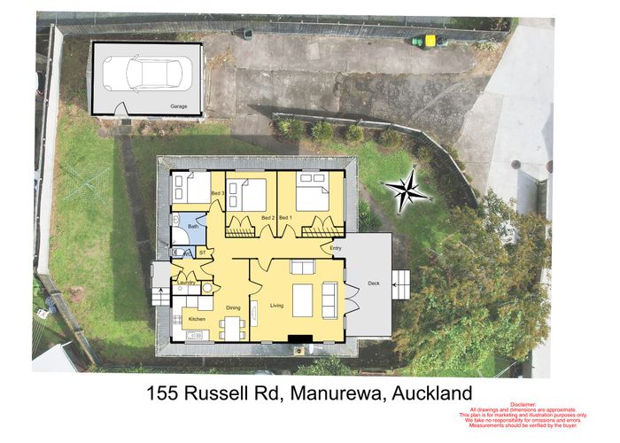  at 155 Russell Road, Manurewa, Manukau City, Auckland
