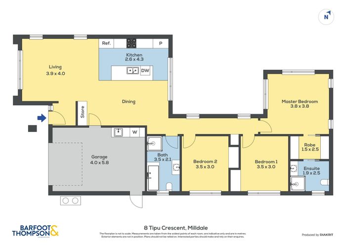  at 8 Tipu Crescent, Milldale, Rodney, Auckland