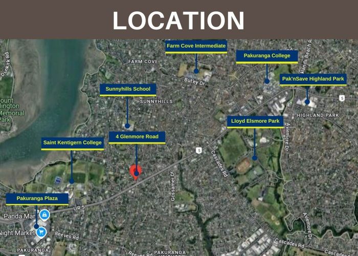  at Lot 2, 4 Glenmore Road, Sunnyhills, Manukau City, Auckland