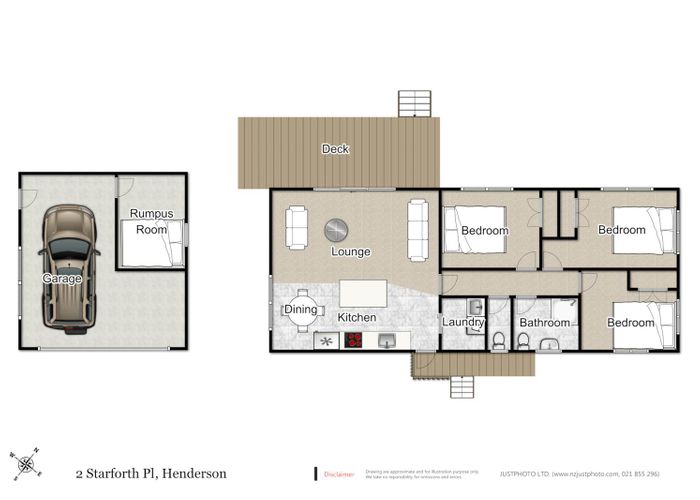  at 2 Starforth Place, Henderson, Auckland