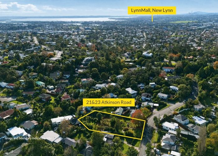  at 21 & 23 Atkinson Road, Titirangi, Waitakere City, Auckland