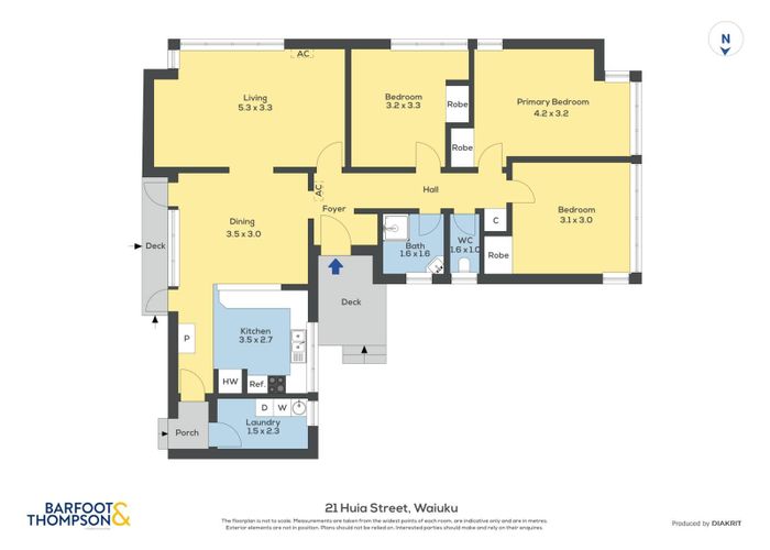  at 21 Huia Street, Waiuku, Waiuku