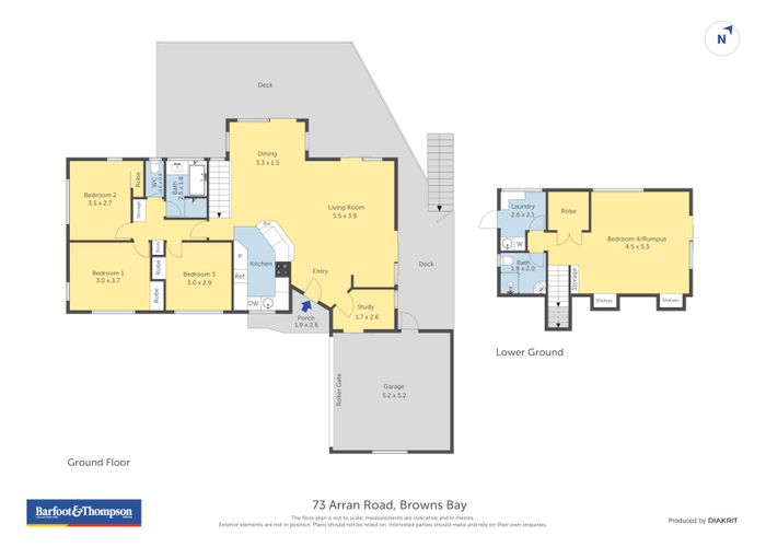  at 73 Arran Road, Browns Bay, Auckland