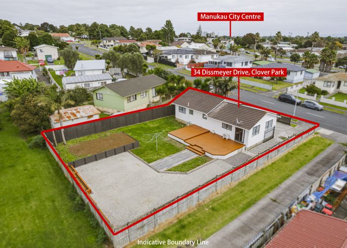 at 34 Dissmeyer Drive, Clover Park, Auckland