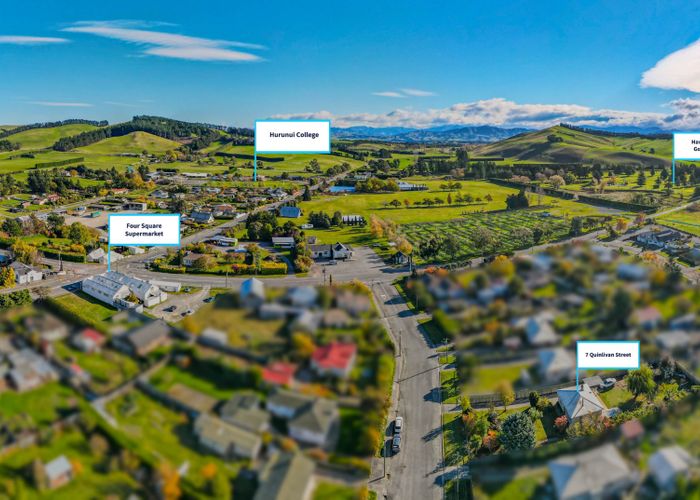  at 7 Quinlivan Street, Hawarden, Hurunui, Canterbury