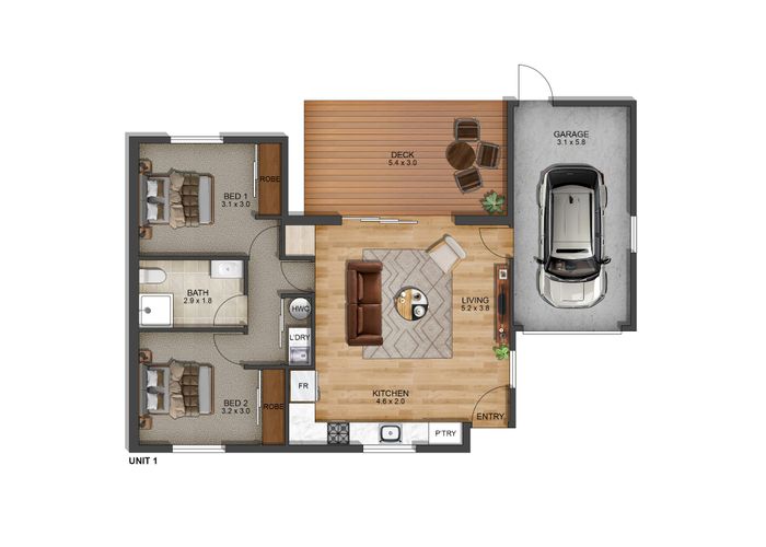  at 1/167 Bower Avenue, New Brighton, Christchurch City, Canterbury