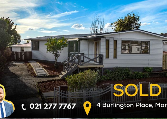  at 4 Burlington Place, Manurewa, Auckland