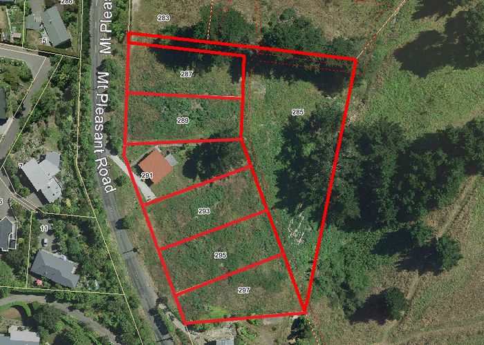  at 285, 287, 289, 293, 295, 297 Mt Pleasant Road, Mount Pleasant, Christchurch City, Canterbury