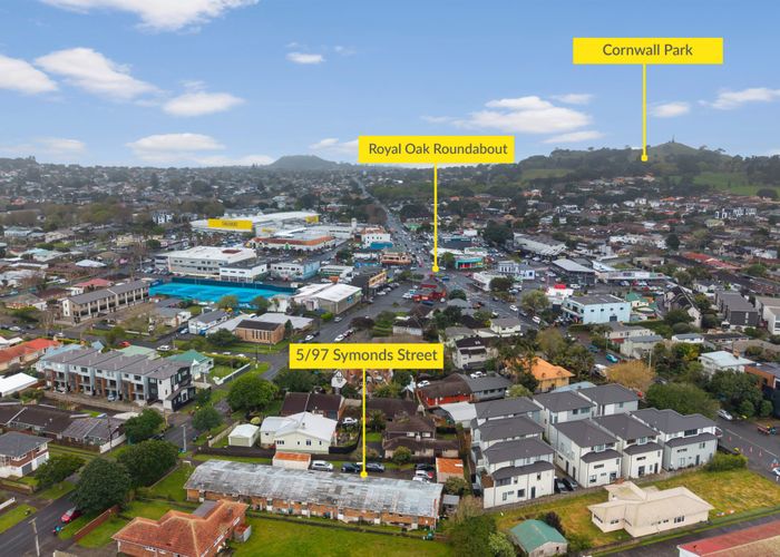  at 5/97 Symonds Street, Royal Oak, Auckland City, Auckland