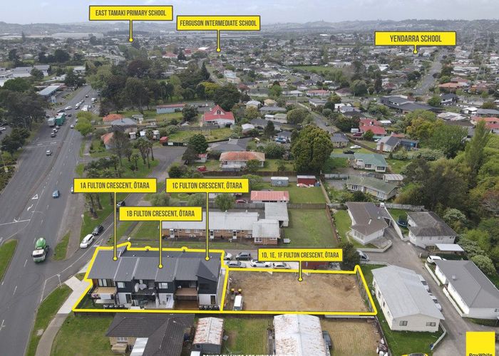  at 1D, 1E, 1F Fulton Crescent, Otara, Manukau City, Auckland