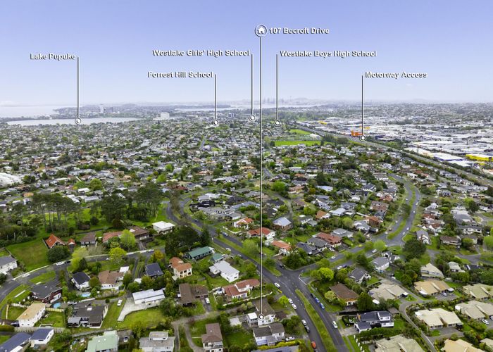  at 107 Becroft Drive, Forrest Hill, North Shore City, Auckland