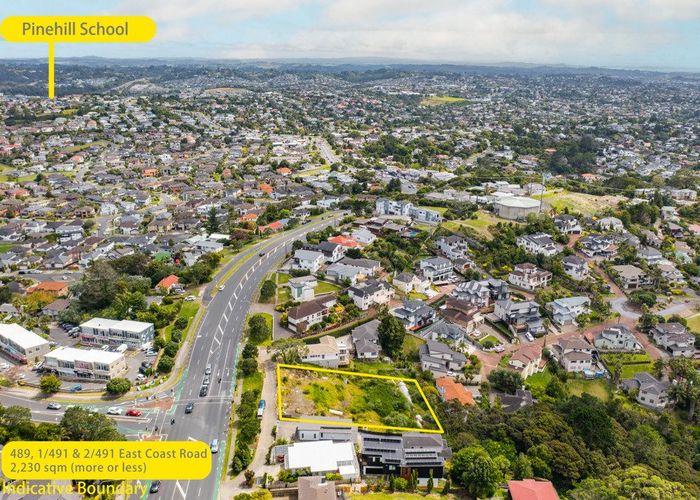  at 489 & 491 East Coast Road, Murrays Bay, North Shore City, Auckland