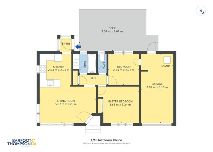  at 1/9 Anthony Place, Pakuranga, Manukau City, Auckland