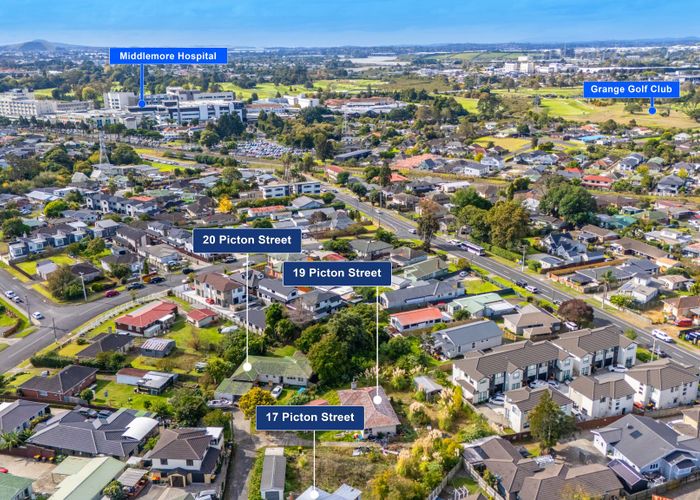  at 17,19 & 20 Picton Street, Papatoetoe, Manukau City, Auckland
