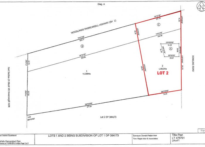  at 834 Woodlands Invercargill Highway, Longbush, Invercargill