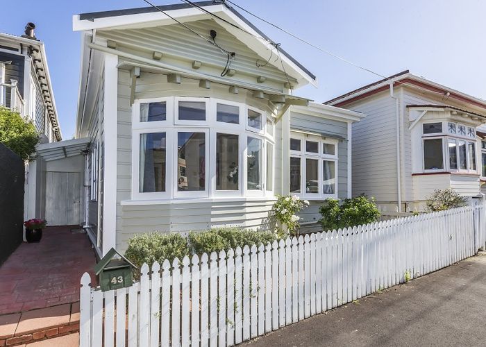  at 43 Roxburgh Street, Mount Victoria, Wellington