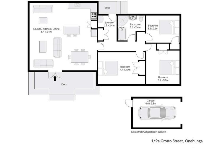  at 1/9A Grotto, Onehunga, Auckland City, Auckland