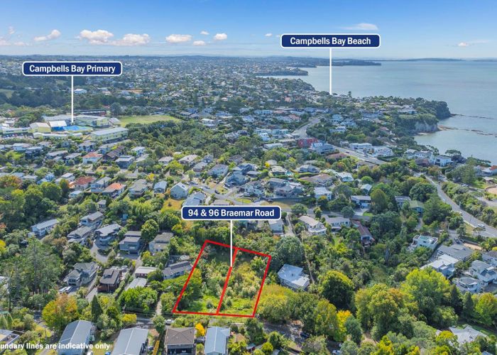  at 94 & 96 Braemar Road, Castor Bay, North Shore City, Auckland