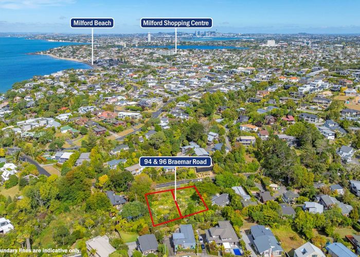  at 94 & 96 Braemar Road, Castor Bay, North Shore City, Auckland