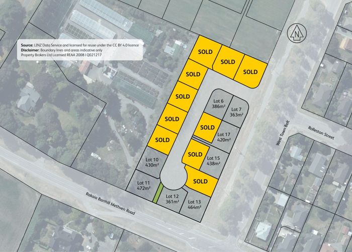  at Waterford subdivision, Rakaia, Ashburton, Canterbury