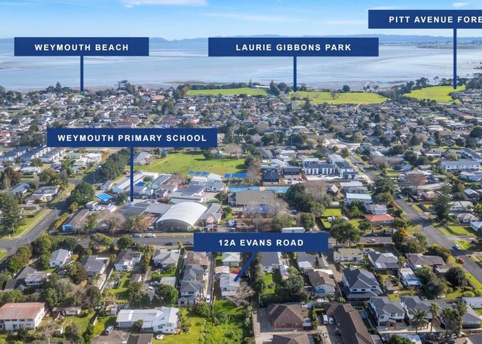  at 12A Evans Road, Weymouth, Manukau City, Auckland