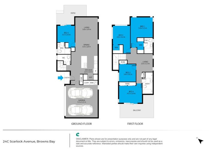  at 24C Scarlock Avenue, Browns Bay, North Shore City, Auckland