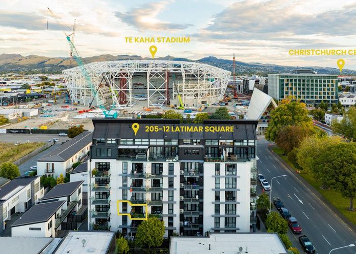  at 205/12 Latimer Square, City Centre, Christchurch City, Canterbury