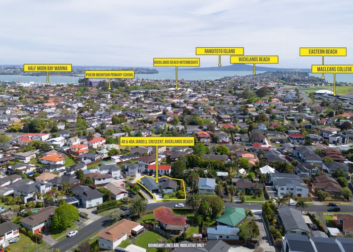  at 40 & 40A Jandell Crescent, Bucklands Beach, Manukau City, Auckland