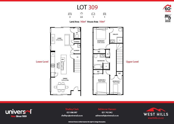  at Lot 309 - 25 Terapeke Crescent, Westgate, Waitakere City, Auckland