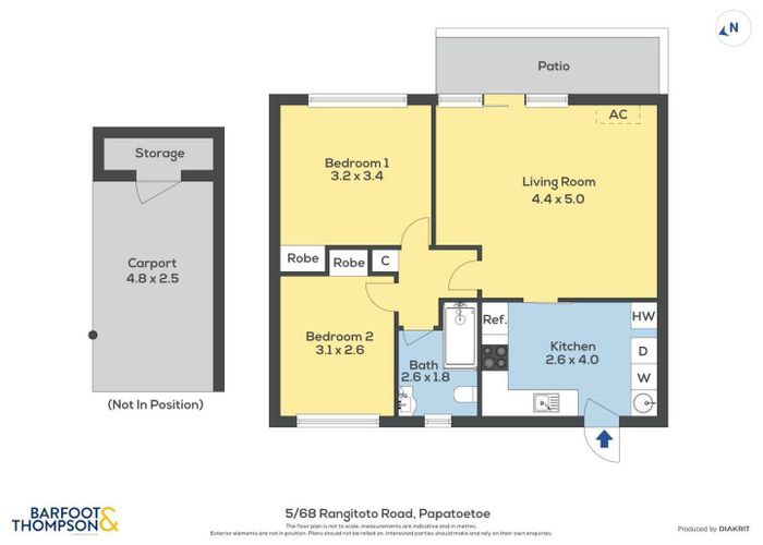  at 5/68 Rangitoto Road, Papatoetoe, Manukau City, Auckland