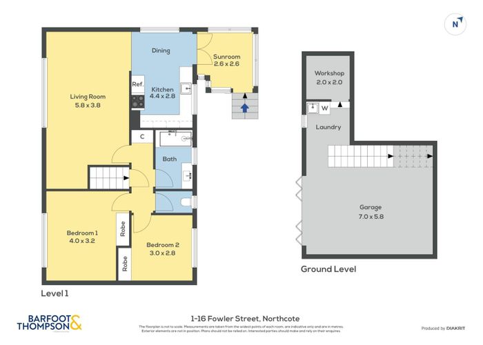  at 1/16 Fowler Street, Northcote, Auckland