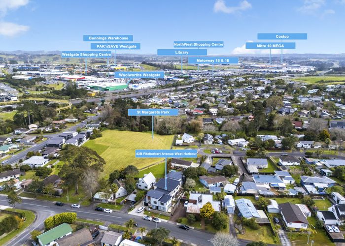  at 43B Fitzherbert Avenue, West Harbour, Waitakere City, Auckland