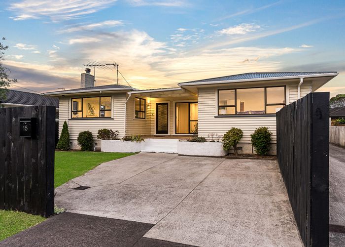  at 15 WILLIAMS AVE, Pakuranga, Auckland