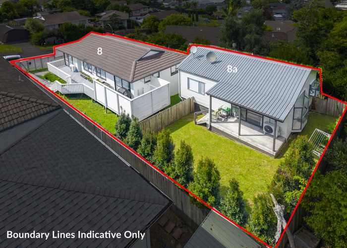  at 8 & 8A Kupari Place, Totara Vale, North Shore City, Auckland
