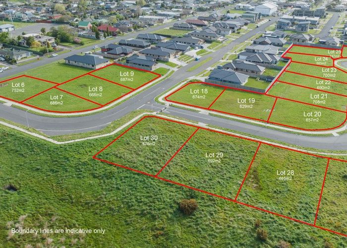  at Lots 6-30 Balrickard Way Stage 2 Sections, Milson, Palmerston North, Manawatu / Whanganui