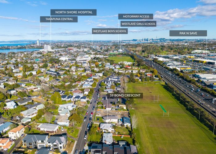  at 59 Bond Crescent, Forrest Hill, North Shore City, Auckland
